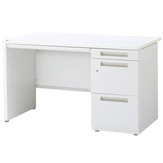 イナバ　DuENA片袖机(パネル脚) A4-3段　W1200×D700×H720